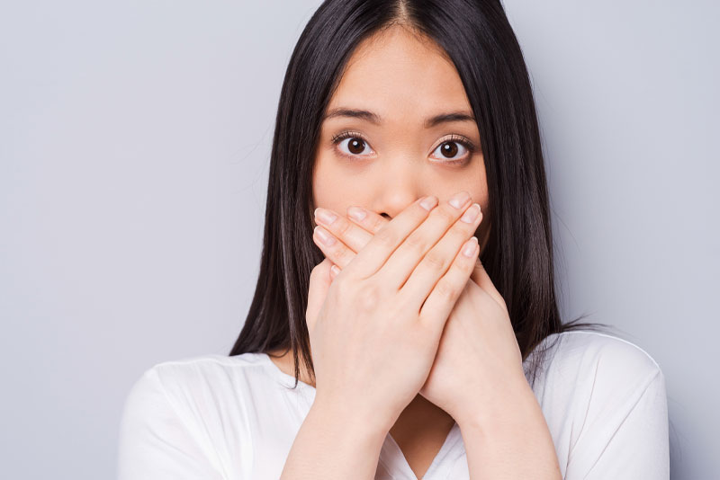 Dental Patient Suffering From Gum Disease Systemic Diseases